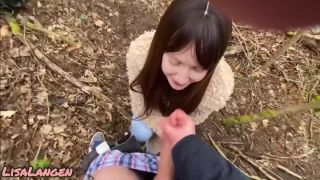 online video 8 LisaLange - 2. Userdreh, ist das jetzt noch normal - Erster Outdoor Blowjob mit cumshot  on german porn amateur dildo ride-9
