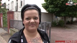 German BBW Slut Gets Picked Up For Porn On The Street-0