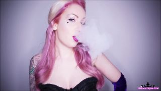 Goddess Isabel - Blonde Pin Up Smoking - Smoking-6