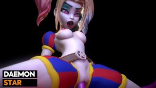 Pompini Harley Quinn cosplays ponmi to get fucked-4
