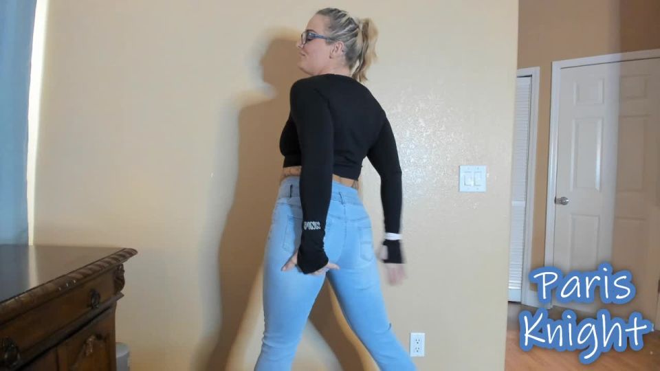 Paris Knight - Hot Denim ASS Worship - Big Ass