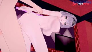 [GetFreeDays.com] Shirogane Noel and I have intense sex in a secret room. - Hololive VTuber Hentai Adult Video December 2022-4