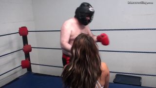 free adult clip 13 tampon fetish Hit the Mat Boxing and Wrestling - Dynamite Denise Vs Rocky M Mixed Boxing - FullHD 1080p, femdom on pov-7