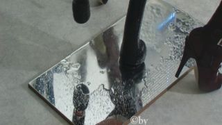 Dildo in the mirror.-7