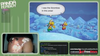 [GetFreeDays.com] PandaFemboy Plays Mario and Luigi Brothership Part 19 Porn Film May 2023-0