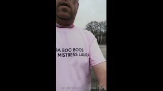 Miss Laura - mistresslaura11 () Mistresslaura - full clip matildas public outting dressed and collared for goddess 07-03-2019-0