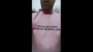 Miss Laura - mistresslaura11 () Mistresslaura - full clip matildas public outting dressed and collared for goddess 07-03-2019-1