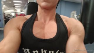 MuscleGeisha () Musclegeisha - chest pump from thursday dont you love how it moves living muscle 07-11-2020-0