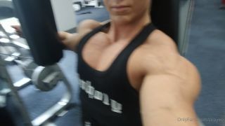 MuscleGeisha () Musclegeisha - chest pump from thursday dont you love how it moves living muscle 07-11-2020-3