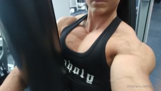 MuscleGeisha () Musclegeisha - chest pump from thursday dont you love how it moves living muscle 07-11-2020-5