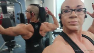 MuscleGeisha () Musclegeisha - chest pump from thursday dont you love how it moves living muscle 07-11-2020-7