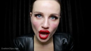 free online video 44 Miss Eva Noir - Leather Goddess CEI, femdom whipping slave on pov -9