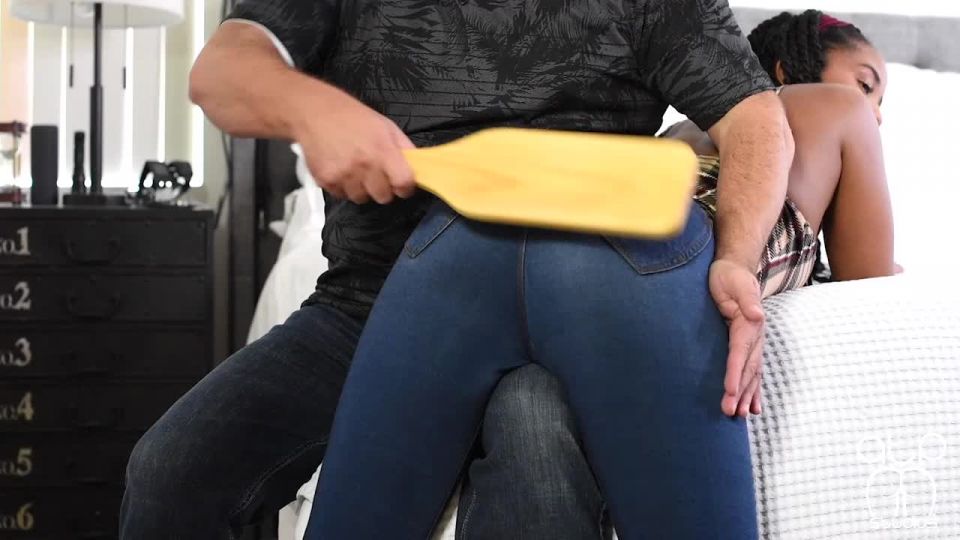online xxx video 16 tall femdom fetish porn | Home for the Holidays – Bubble Butt Paddled in Jeans | domestic discipline