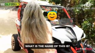 Hot Blonde Receives Friend To Talk About Surprise Challenge Ahead-1