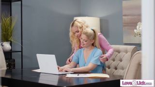 6287 Stepmom Licks Stepdaughters Hairy Pussy 4-1