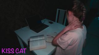 Kiss Cat - Brother Tied and Punished Sister for Watching Porn - POV 4k Family Therapy  | russian porn | teen-0