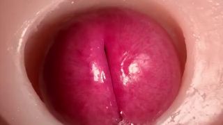 Cum Twice CLOSE UP CAMERA IN PUSSY CUM Inside PUSSY TWICE BEST CREAMPIE in 4K with Girl Moaning-2