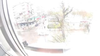 IndecentAliceMorning Masturbation on the Window in Front of the Neighbors-9