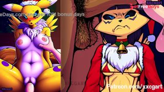 [GetFreeDays.com] DigiMon Hentai -   Renamon Super Big Tits Merry Christmas SEX Adult Leak March 2023-2