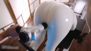 porn video 23 PolyFetish Studio - White Latex Doll Gets Her Physical Workout Session With Orgasm (2023), smelly feet fetish on femdom porn -5