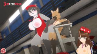 [GetFreeDays.com] I fuck a busty furry lifeguard with big butts in the pool Impregnation Furry animation - Jazziuu Sex Leak February 2023-9