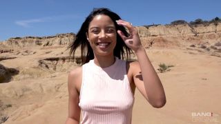 Maya Bijou Gets Her Pussy Soaking Wet At A Public Beach! Public!-0