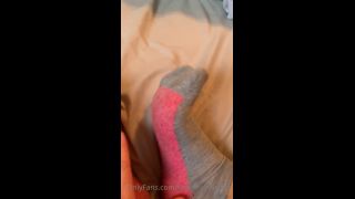 findomchristine  My smelly gym socks make you twitch on femdom porn femdom big strapon-1