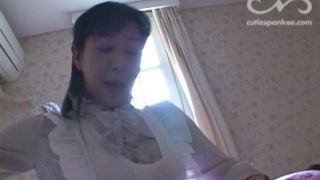 [hotspanker.com] Pajama Spanking – Hand Strike on The Bottom Made Yuu Wake up-3