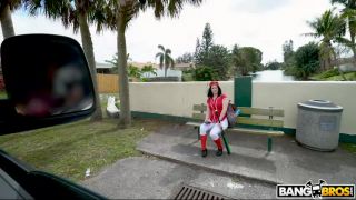 Bang bus with aurora roseris in hitting all the bases on the bus-5