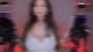 [GetFreeDays.com] Busty Goth Haul Try-on banned youtube Halloween video Adult Clip February 2023-1