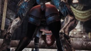 Nun Cant Escape The Gargoyle.-5