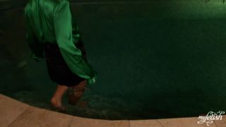 clip 15 Szilvia Lauren A Quick Dip [My-Fetish/Tainster] (FullHD 1080p) - fetish - old/young vagina fetish-9