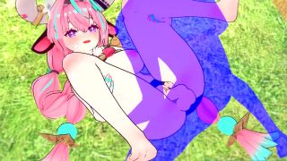 Wet Waifus - Varesa takes you to the Forest for Private Sex - Genshin Impact Hentai-1