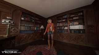 Hyley Winters - VR Conk: Blonde MILF Ashley Graham Fucks In Ripped Tights In Resident Evil 4 Cosplay Parody-1