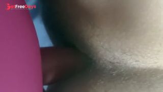 Wife dominates her husband, introduces objects and makes delicious pegging-0