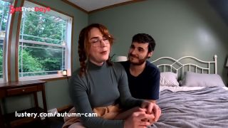 Nerdy Amateur Redhead Sucking and Fucking-2
