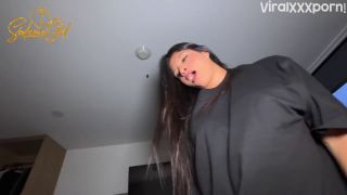 Salome Gil, Masturbating Stalking on My Stepmom!!! She Caught Me Masturbating and Then She Take Out My Milk - MILF Amateur-6