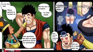 Gohan se folla a Androide 18 en medio del torneo de poder-1