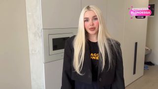 Blondessa's MILF Mom Yoga & Rough Sex Creampie [FullHD]-3