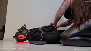 Mistress Karino - Sensory Deprivation And Cbt Play With My Slave 1920P - Smothering-6