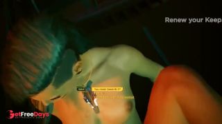 [GetFreeDays.com] Cyberpunk 2077 Rogue - Blistering Love Sex Scenes Game Play Porn Clip October 2022-8