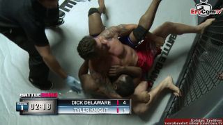 Petite blonde teen with small tits fucks in a boxing ring rica....-2