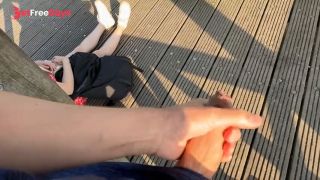 [GetFreeDays.com] DICKFLASH Girl at the Lake cant believe Im jerking off infront of her Sex Stream November 2022-4