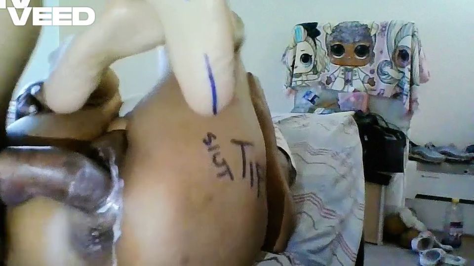 boricualovenyc - PARODY COSPLAY LOL EBONY DOLL TAKES BIG DICK HUGE COCK BROWN