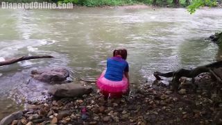 DiaperedonlineKaley Kaley Upskirt at River-2