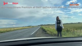 [GetFreeDays.com] Hot bitch hitchhikes in tight leggings and pays for the ride with sex Adult Leak December 2022-1