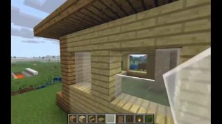 How To How to build a Modern Wood House in Minecraft-5