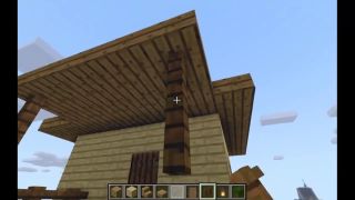 How To How to build a Modern Wood House in Minecraft-7