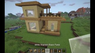 How To How to build a Modern Wood House in Minecraft-8