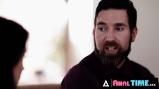 Anal Naughty Tattooed Babe Anna De Ville gets Her Ass Pounded During Threesome-1